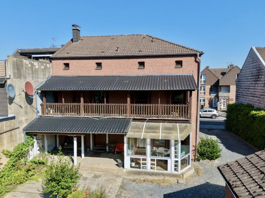 Rückansicht Einfamilienhaus Hückelhoven-Ratheim