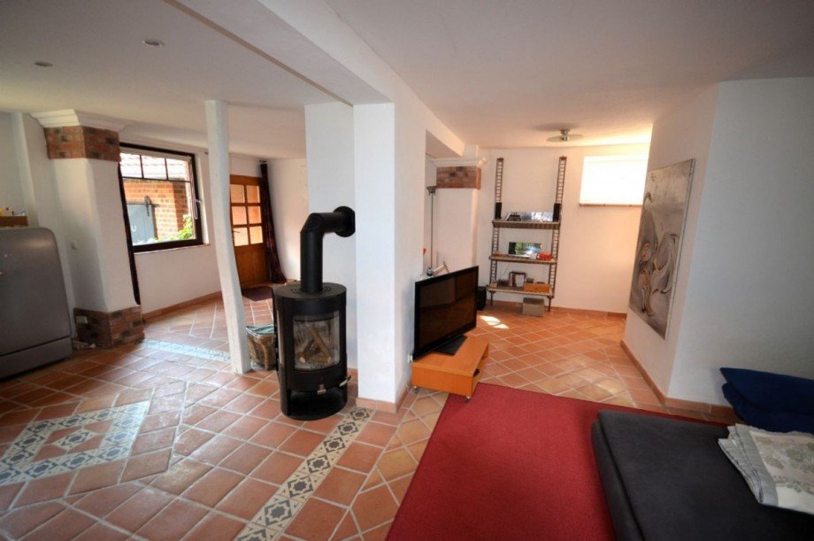 Wohnung EG - Wohn-/Essbereich mit offener Küche Bild 3 Bauernhaus Linnich-Gevenich