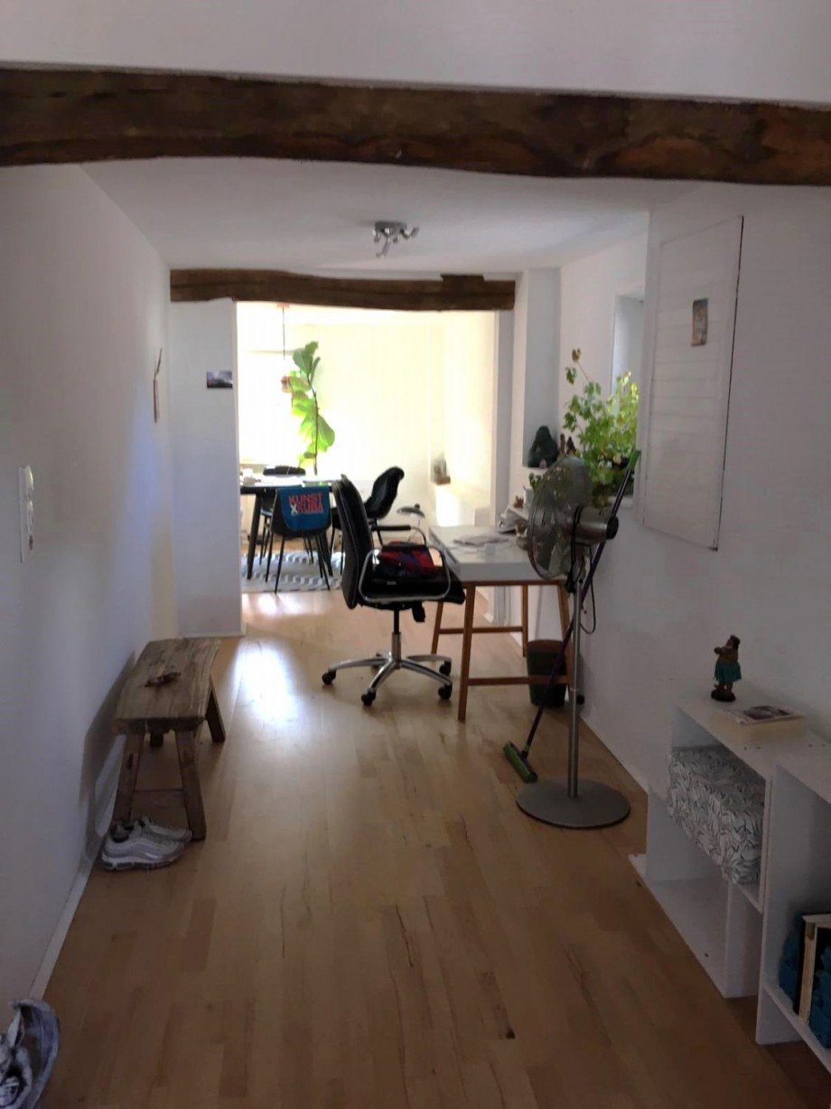 Wohnung OG - Durchgang zum Wohn-/Essbereich mit offener Küche Bauernhaus Linnich-Gevenich