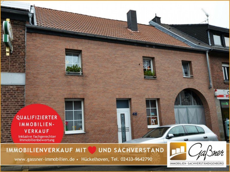  H�ckelhoven-Brachelen Einfamilienhaus Gro�es Ein-/Zweifamilienhaus mit Nebengeb�uden in der Ortsmitte von H�ckelhoven-Brachelen