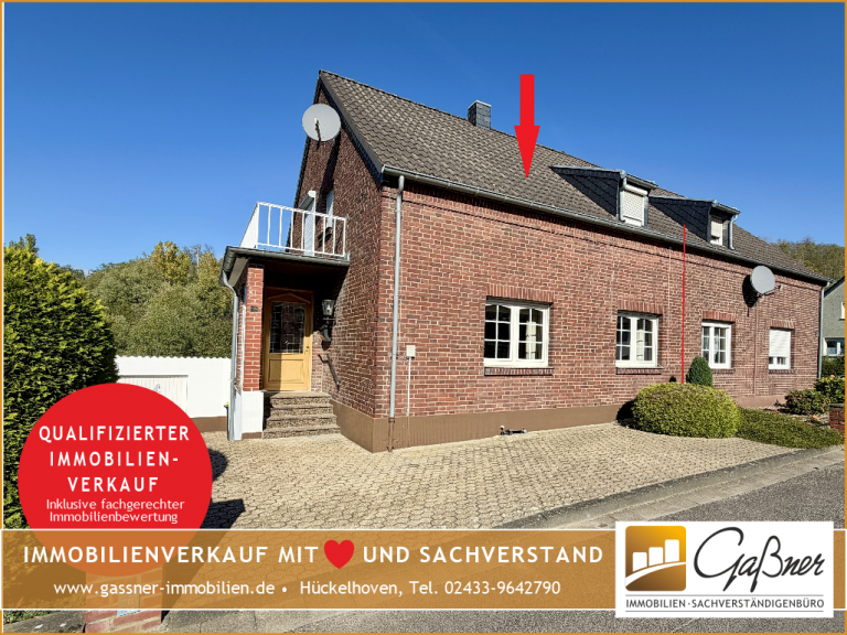  Hückelhoven-Ratheim Doppelhaush�lfte Für Handwerker! Modernisierungsbedürftige Doppelhaushälfte in Hückelhoven-Ratheim