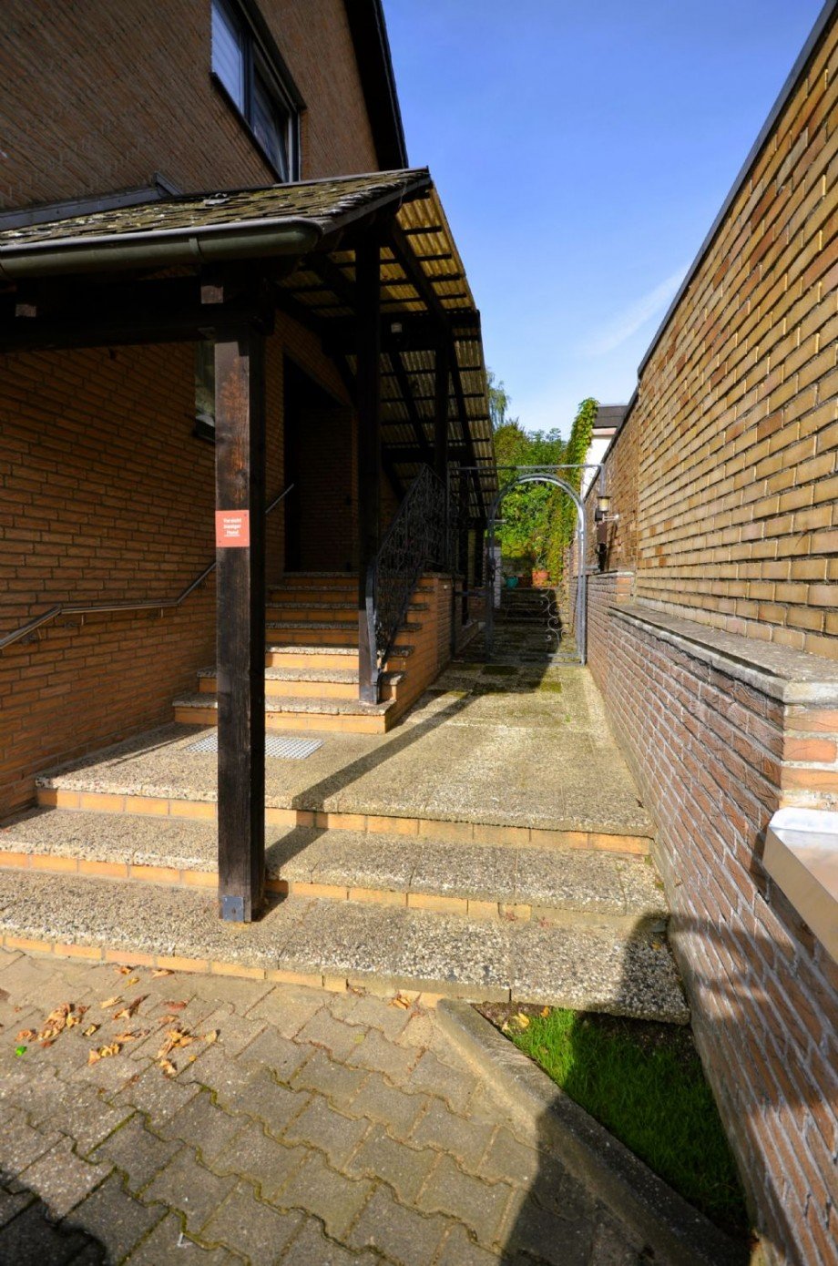 Zugang zum Haus Einfamilienhaus H�ckelhoven-Schaufenberg
