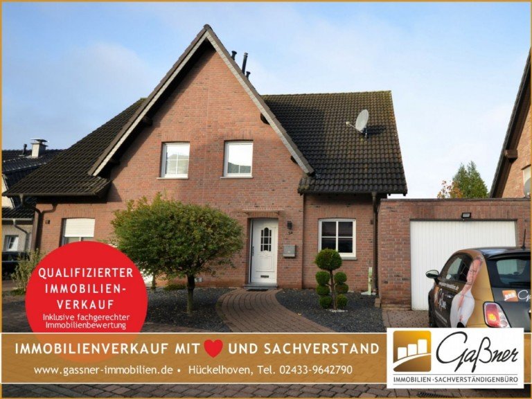  H�ckelhoven-Millich Doppelhaush�lfte Familienfreundliche Doppelhaush�lfte mit Keller und Garage in H�ckelhoven-Millich