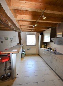 Essbereich mit offener K�che Bild 3 6-Zimmer-Wohnung mit altem Charme auf drei Etagen in modernisiertem Altbau in Wassenberg