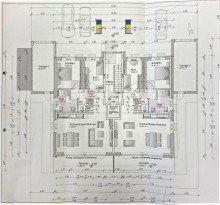Grundriss Ergeschoss Neubau barrierefreie Eigentumswohnungen mit Aufzug EG rechts in Heinsberg-Porselen