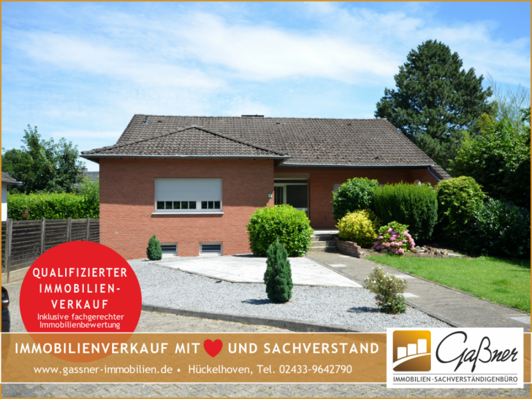  Hückelhoven Einfamilienhaus Großzügiger Bungalow in wunderschöner Lage von Hückelhoven-Ratheim