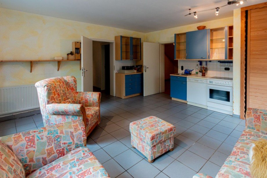 Souterrain/Einliegerwohnung: Wohn-Ess-Kochbereich Bild 2 Einfamilienhaus Erkelenz-Hetzerath