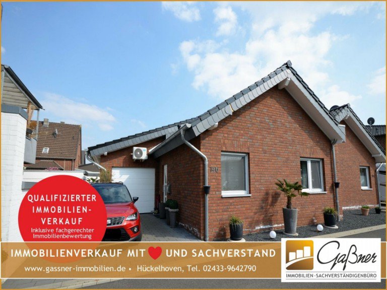  Wassenberg-Orsbeck Bungalow Neuwertiger, barrierefreier Bungalow mit Garage in gepflegter Wohnlage von Wassenberg-Orsbeck