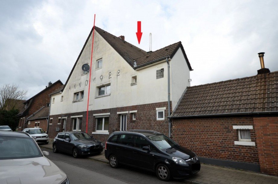 Front Doppelhaush�lfte Hückelhoven-Schaufenberg