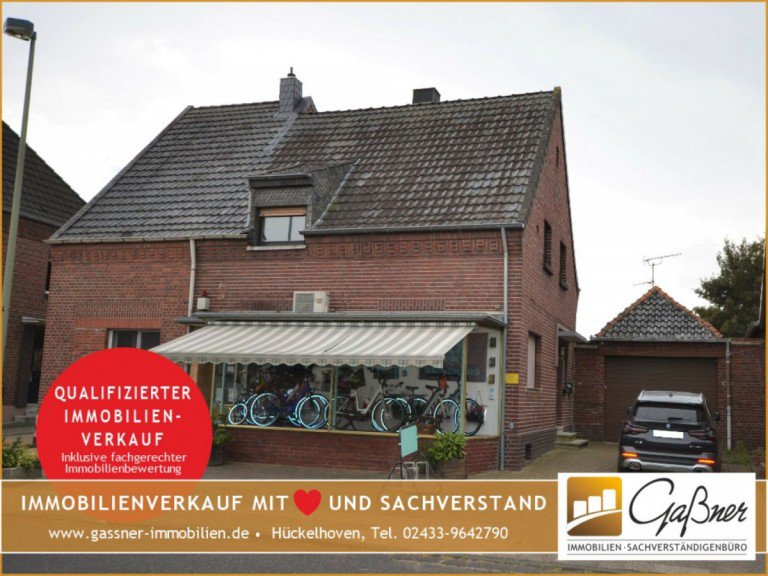  Wegberg-Arsbeck Einfamilienhaus Sanierungsbed�rftige Doppelhaush�lfte mit viel Potential in Wegberg-Arsbeck