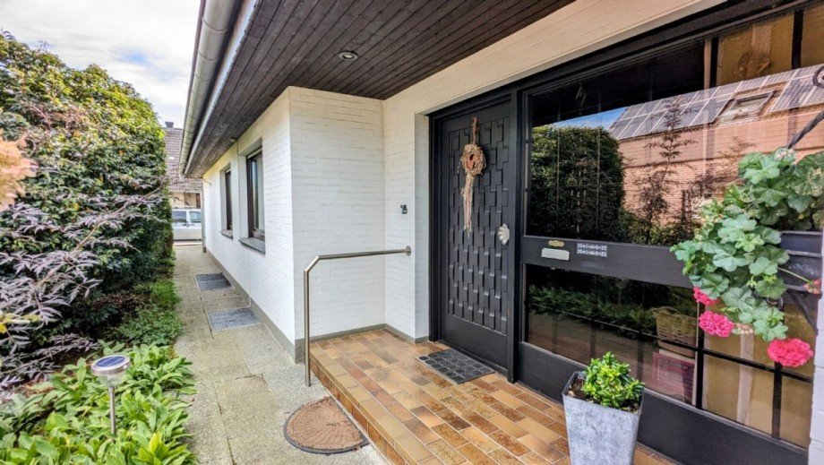 Eingangsbereich Bungalow Erkelenz-Hetzerath