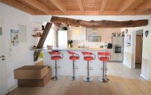Essbereich mit offener K�che Bild 2 6-Zimmer-Wohnung mit altem Charme auf drei Etagen in modernisiertem Altbau in Wassenberg