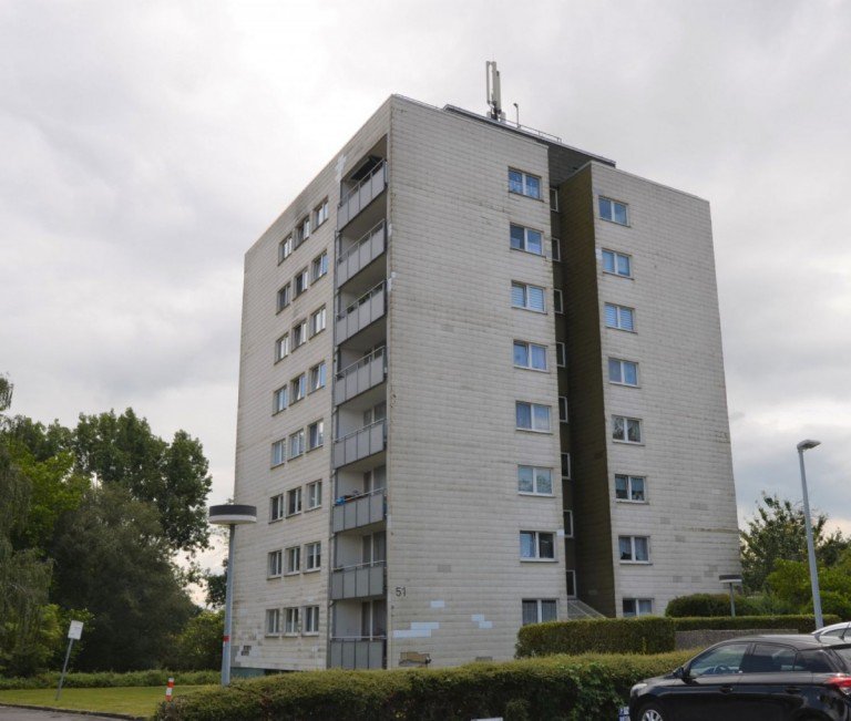 Front H�ckelhoven Etagenwohnung Gepflegte 3-Zimmer Eigentumswohnung mit Balkon und Garage in H�ckelhoven