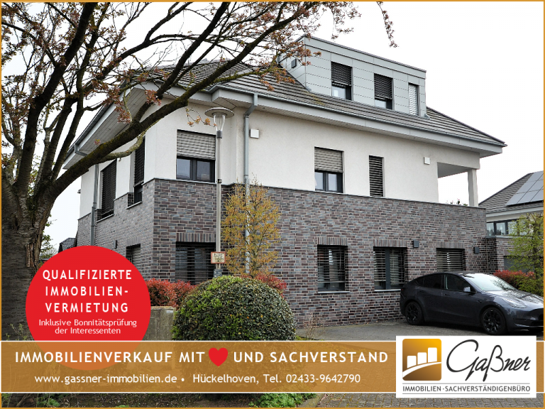  Wassenberg-Orsbeck Dachgeschosswohnung Moderne 4-Zimmer-Wohnung mit Dachterrasse in der Ortsmitte von Wassenberg-Orsbeck