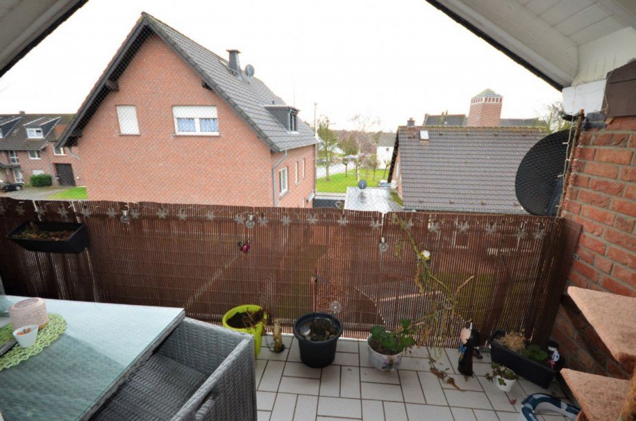 Balkon Dachgeschosswohnung Erkelenz-Hetzerath