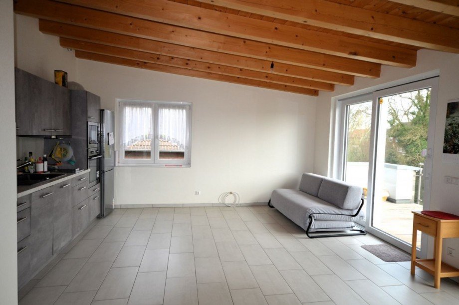 Wohn-/Essbereich mit offener K�che Bild 1 Etagenwohnung H�ckelhoven-Ratheim