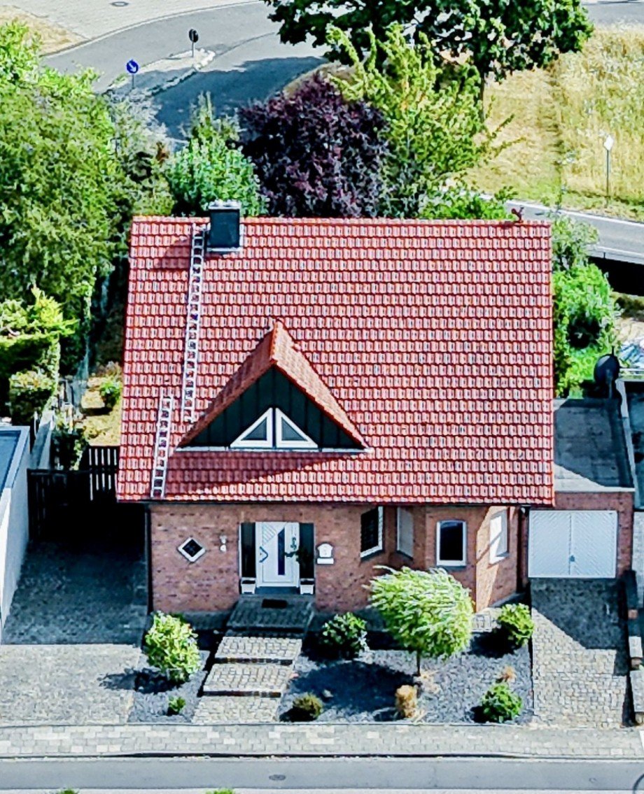 Frontbild 2 - Luftaufnahme Einfamilienhaus Erkelenz-Hetzerath
