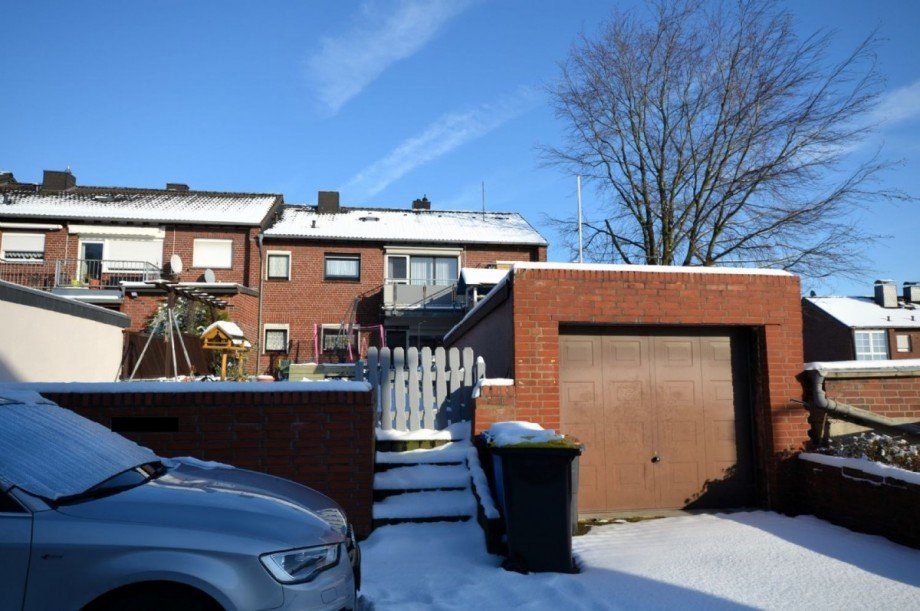 R�ckansicht Erdgeschosswohnung H�ckelhoven-Ratheim