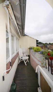 Balkon DG Kapitalanlage - Mehrfamilienhaus mit Ladenlokal in zentraler Lage von H�ckelhoven