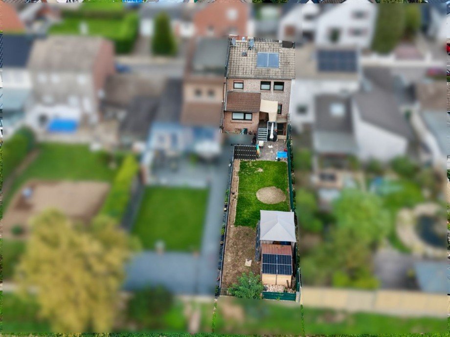 Luftaufnahme 2 Reihenhaus Hückelhoven-Hilfarth