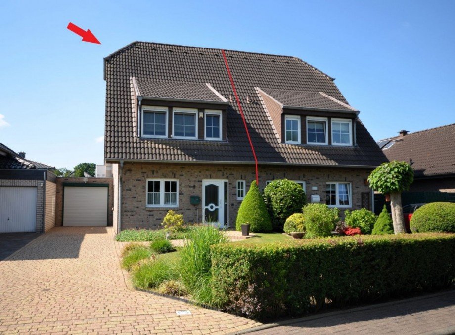 Front Doppelhaush�lfte Hückelhoven